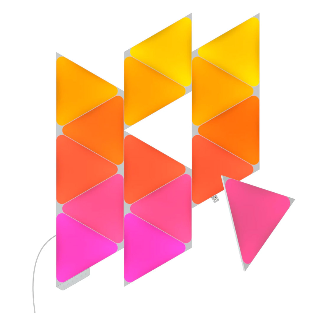 Nanoleaf Shapes Triangles Starter Kit (15 Pack) | Mobileciti